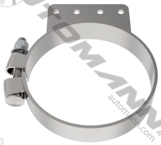 Stack Mounting Bracket 5" Chrome for Kenworth - 562.U5951BKC