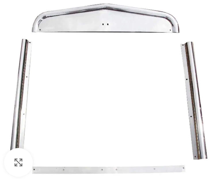 KW W-900B Trim Set-Stainless Surround - KG0460B