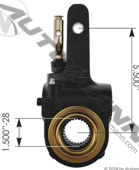 Gunite Type Slack Adjuster 5.5" - 138.2810FC