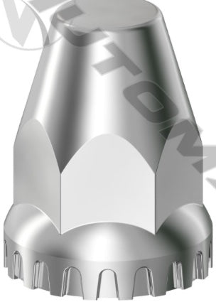 Chrome Plastic Push On 33MM (20 Pack)-  562.A4052CP20