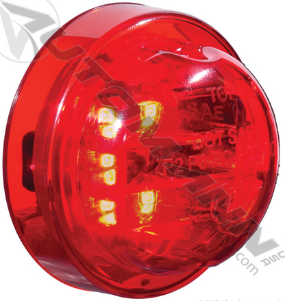LED 2.5" PC Red Marker Light - 571.LD102R8