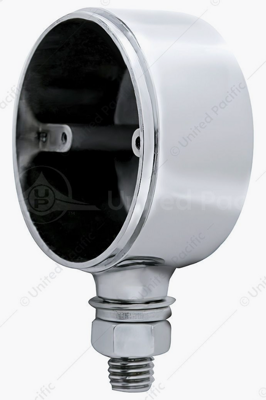 Chrome Die Cast Single Face Light Housing Only - 30929