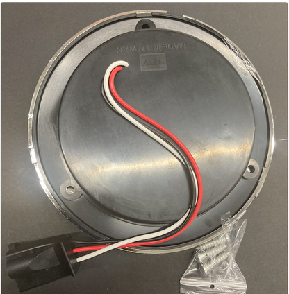 4.5" Round Sealed 32LED S/T/T Light with Chrome Abs Bezel  -  40468
