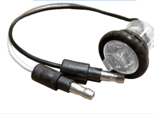 3/4” Round LED Side Marker Light-  MTLED0700CA-BLT