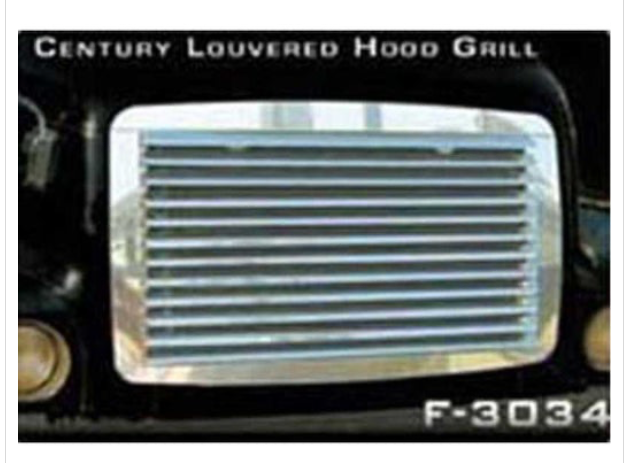 FL Century Hood Grill With 11 Louvers  - F-3034