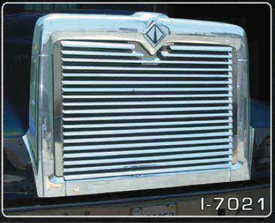 International 9300/9900 Hood Grill with 19 Louvers  -  I-7021