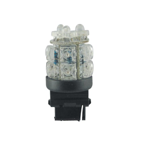 LED Bulb Double Contact Red Fits 3157 Base 13-Diode  - MTLED3157R