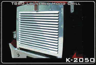 T800 Hood Grill with 15  Louvers  -  K-2050