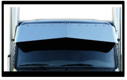 15" x 12" Bowtie Visor with 10-3/4 Inch Light Holes for T680/T880  -  K-2452