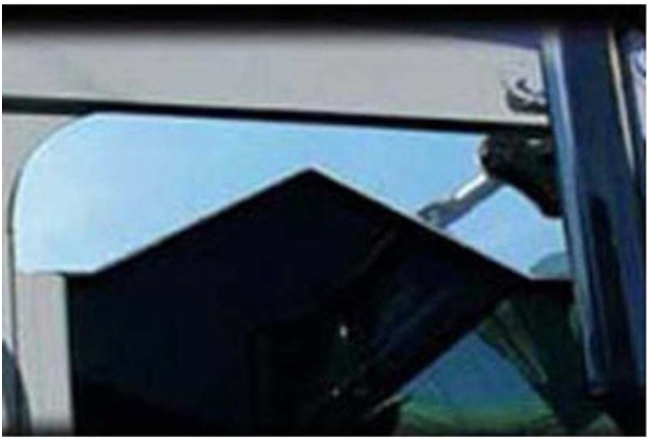 International 8' x 3" Bowtie Top Door Trim  -  I-7008