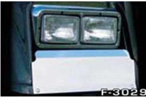 Freightliner FLD Classic Fender Guards -  F-3029