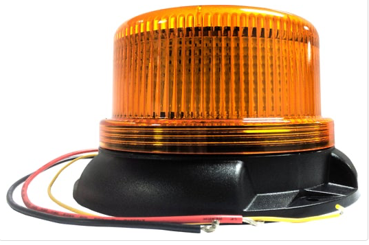 3.75” x 5” 6 Diode Amber LED Strobe Light -  MTLSL3755-6A