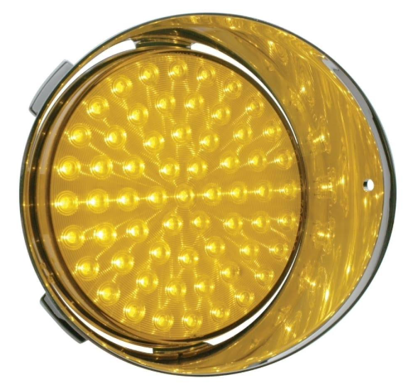 Freightliner Park 61 LED Light Amber Left  12/24V, Direct Pigtail  -  8105L