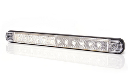 White 9" White LED Bar - 826