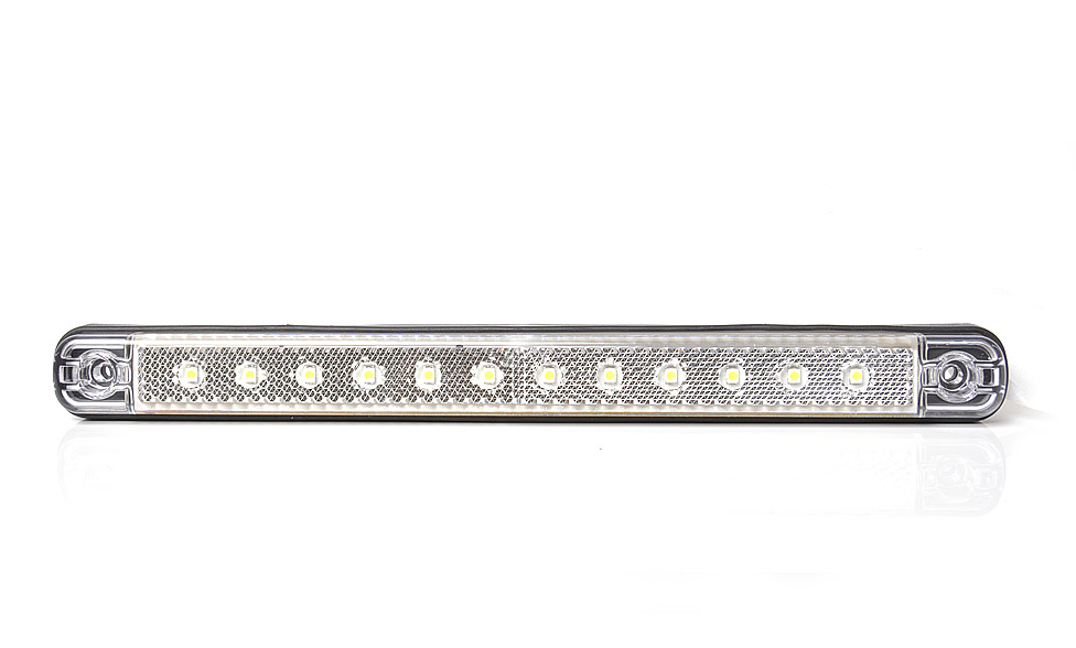 White 9" White LED Bar - 826