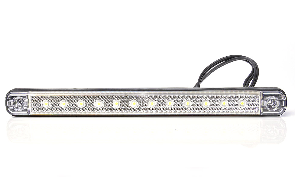 White 9" White LED Bar - 826