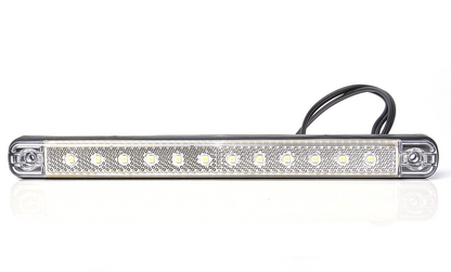 White 9" White LED Bar - 826