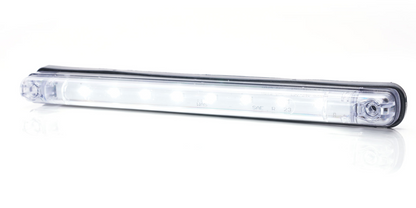 White 9" Back Up Bar - 2173