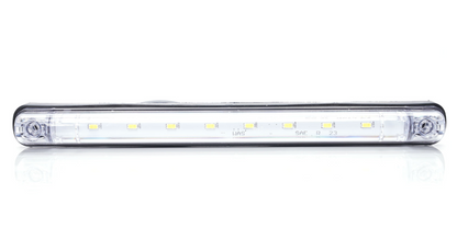 White 9" Back Up Bar - 2173