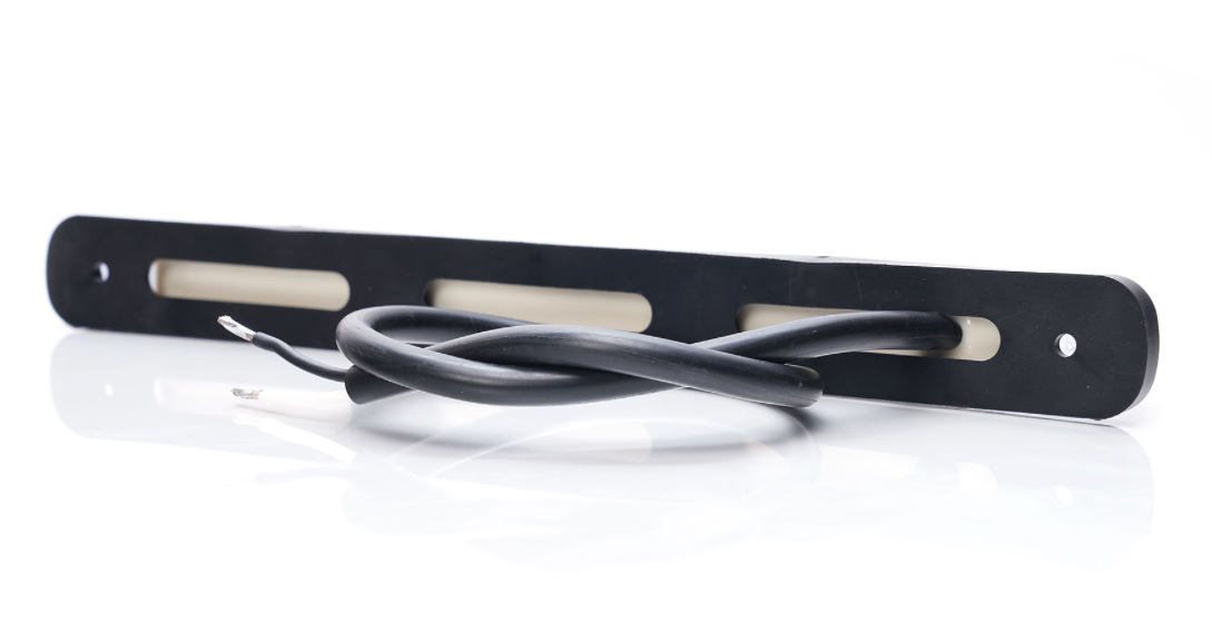 White 9" Back Up Bar - 2173