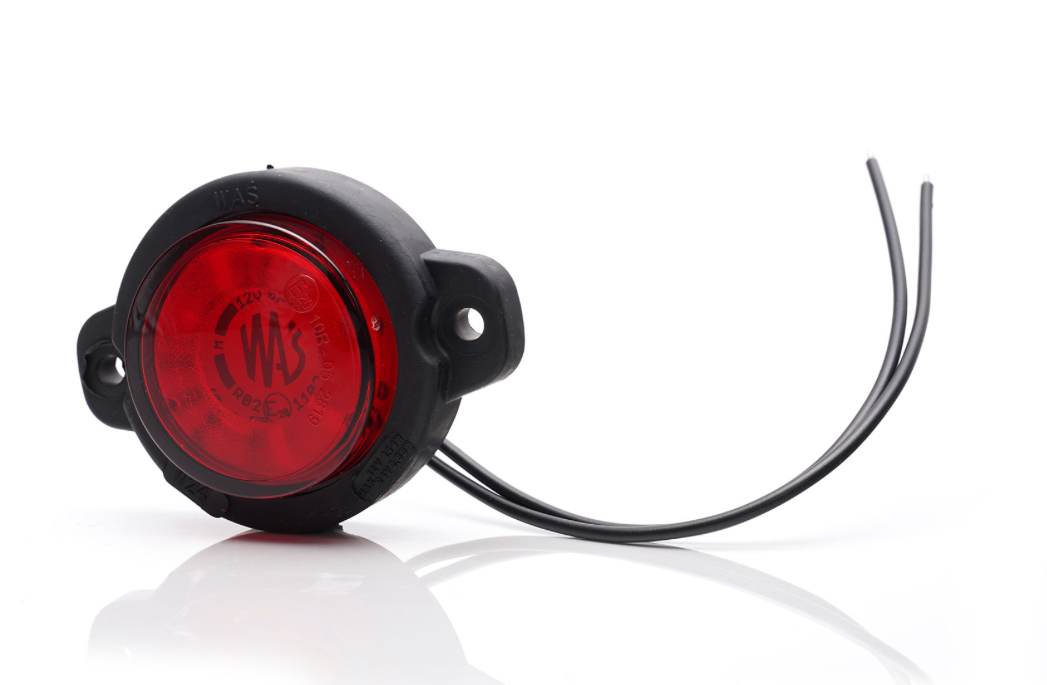 Red Rear End Outline Lamp - 520RED-SAE
