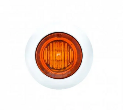 3 LED Mini Light with Bezel (Clearance/Marker) Amber Lens - 39932