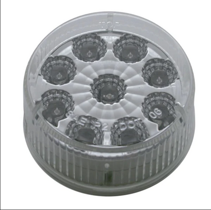 2 Inch 9 LED Reflector Clearance/Marker Light  -  38851