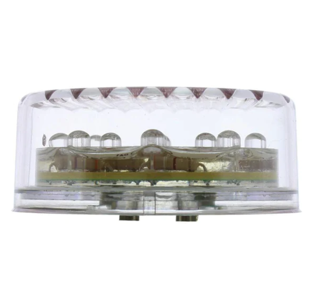 13 LED 2-1/2" Clearance/Marker Light Red LED/Clear  -  38365