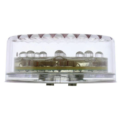 13 LED 2-1/2" Clearance/Marker Light Red LED/Clear  -  38365