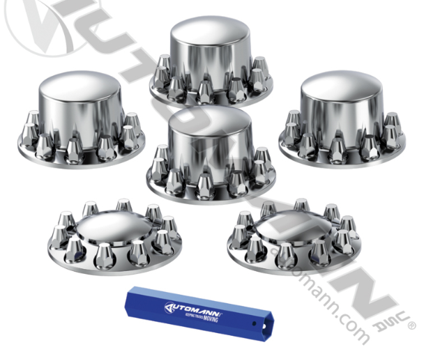 Axle Cover Complete Set Chrome ABS - 562.FR1010C