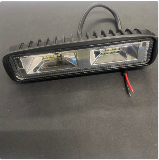 2” x 6” Rectangular 20 Diode LED Work Light, 1200 Lumen  -  MTLW6020