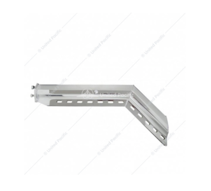 30" Stainless Steel 45 Degree Angled Heavy Duty Mud Flap Hanger 2-1/2" Bolt Pattern  -  10846