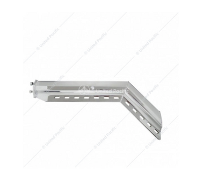 30" Stainless Steel 45 Degree Angled Heavy Duty Mud Flap Hanger 2-1/2" Bolt Pattern  -  10846