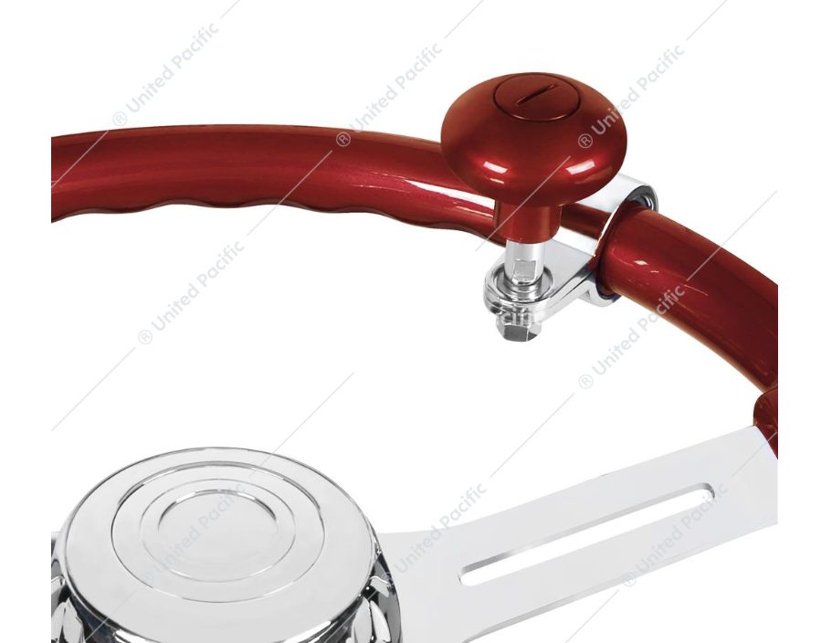 Heavy Duty Steering Wheel Spinner Candy Red  -  70365