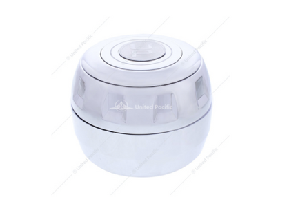Chrome Steering Wheel Hub & Horn Button Kit For 2014-2022 Kenworth T680 & Peterbilt 579  -  88292