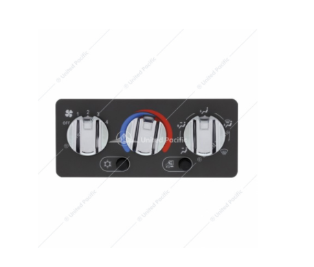 CHROME A/C CONTROL KNOB FOR MACK 41850