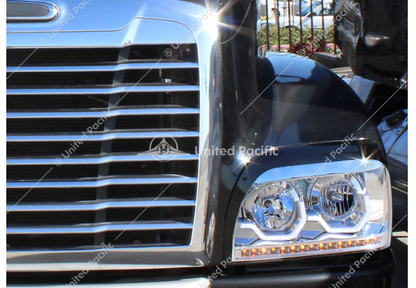 Freightliner Century Chrome Projection Headlight With LED Turn Signal & Light Bar Driver  -  31203