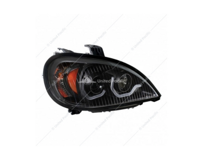 Blackout  Projection Headlight with LED Position Light For 2020-2021 Freightliner Columbia Passenger  -  31255