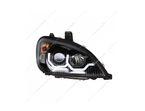 Blackout  Projection Headlight with LED Position Light For 2020-2021 Freightliner Columbia Passenger  -  31255