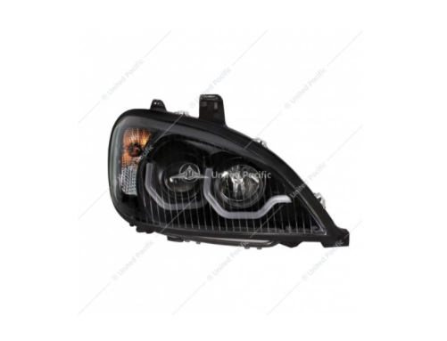 Blackout  Projection Headlight with LED Position Light For 2020-2021 Freightliner Columbia Passenger  -  31255