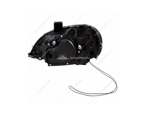 Blackout  Projection Headlight with LED Position Light For 2020-2021 Freightliner Columbia Passenger  -  31255