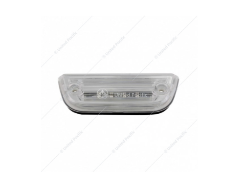 9 LED Rectangular Cab Light Amber LED Clear Lens - 36780