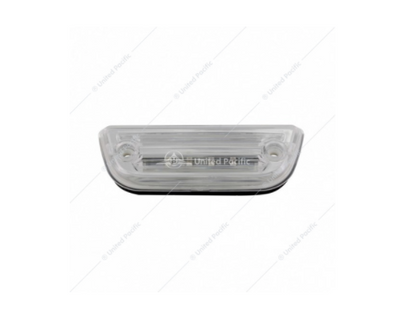 9 LED Rectangular Cab Light Amber LED Clear Lens - 36780