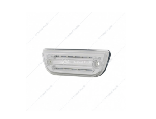 9 LED Rectangular Cab Light Amber LED Clear Lens - 36780
