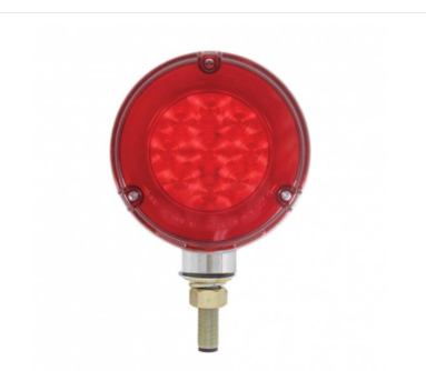 54 LED GloLight Double Face Turn Signal Light - Amber & Red LED/Amber & Red Lens  -  37083
