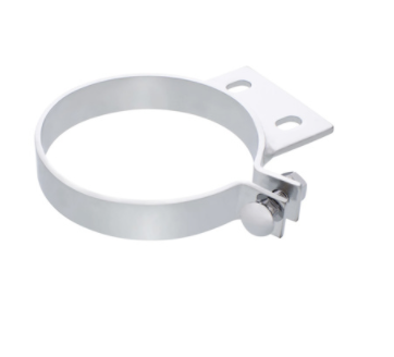 6" Peterbilt Chrome Exhaust Clamp  -  10295
