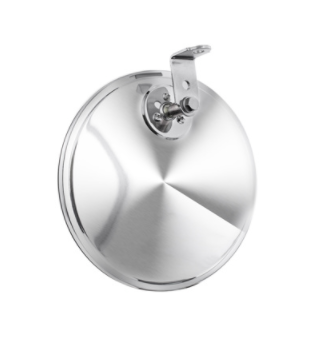 Stainless Steel Convex Mirror with Offset Mounting Stud 8 1/2"  -  60035