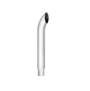Curved 36" Tall Exhaust Tip 6" Diameter Reduced to 5" - C3-65-036