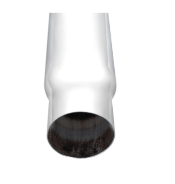 Curved 36" Tall Exhaust Tip 6" Diameter Reduced to 5" - C3-65-036