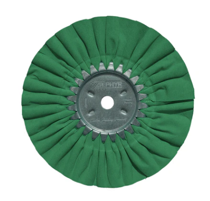 8" Standard Airway Hall Green Buffing Wheels - AWG58-8HA